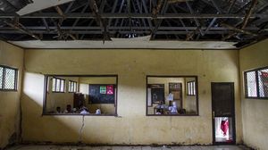 Potret SDN Karangbolong 2 Pandeglang yang Sudah Empat Tahun Rusak
