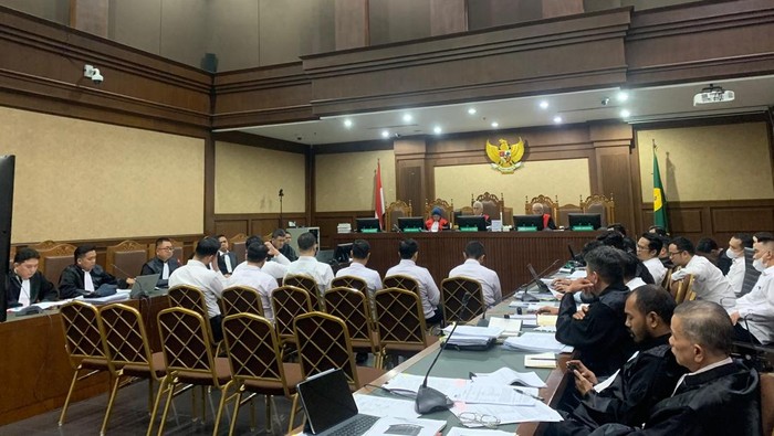 Sidang kasus pungli di Rutan KPK (Mulia/detikcom)