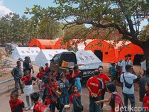 Siswa Korban Erupsi Gunung Lewotobi Butuh Bantuan Buku Tulis