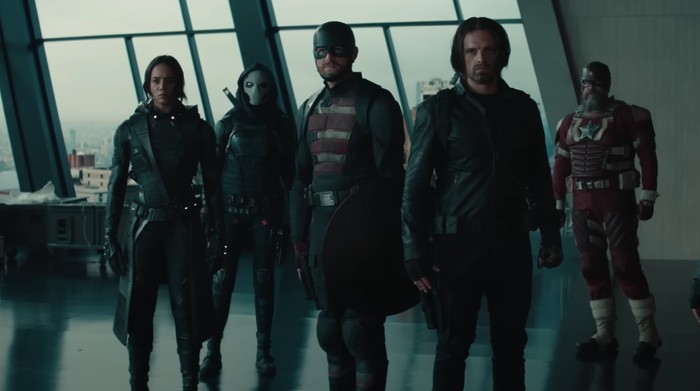 Thunderbolts Cuplikan adegan dalam film Thunderbolts.