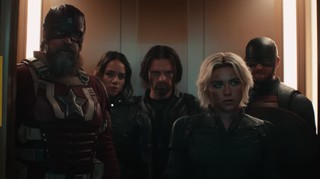 Momen Florence Pugh Rayu Bos Marvel demi Adegan di Thunderbolts