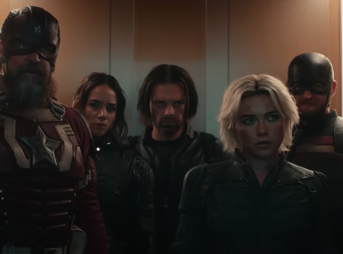 Cuplikan adegan dalam film Thunderbolts.