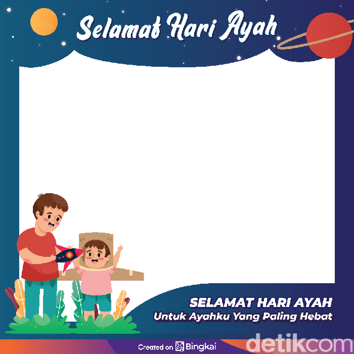 Twibbon Hari Ayah Nasional 2024