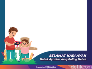 40 Twibbon Hari Ayah Nasional 2024 Terbaru dan Gratis, Download di Sini!