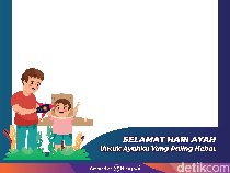 40 Twibbon Hari Ayah Nasional 2024 Terbaru dan Gratis, Download di Sini!