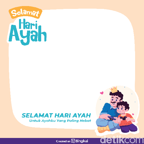 Twibbon Hari Ayah Nasional 2024