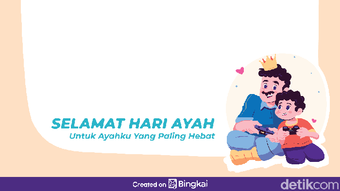 Twibbon Hari Ayah Nasional 2024