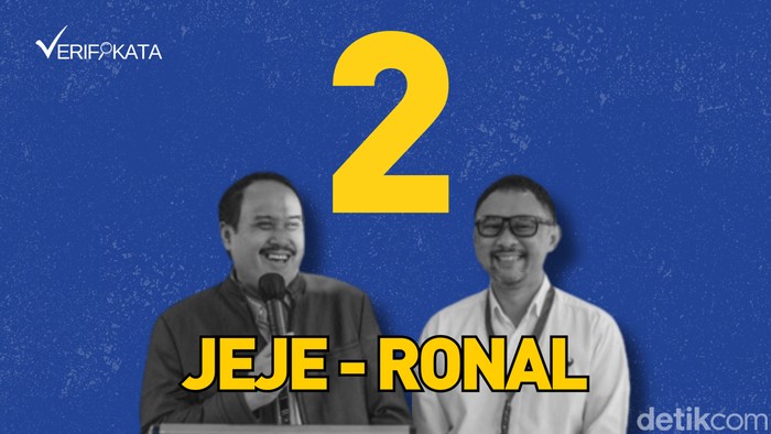 Verifikata Paslon 02 Pilgub Jabar Jeje-Ronal