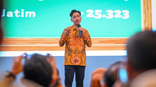 Wapres Gribran dalam Kegiatan Rapat Koordinasi Evaluasi Kebijakan Pendidikan Dasar dan Menengah di Jakarta pada Senin (11/11/2024).