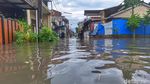 Foto Kepasrahan Warga CPI Kabupaten Bandung Terlanda Banjir