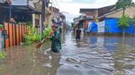 Foto Kepasrahan Warga CPI Kabupaten Bandung Terlanda Banjir