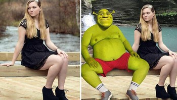 Minta sesuatu yang hijau di foto... Foto: James Fridman via Boredpanda