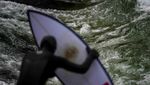 Aksi Surfer Jerman Taklukkan Ombak Buatan di Sungai Eisbach