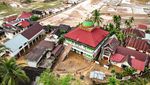 Foto Udara Dampak Banjir Bandang di Kabupaten Sijunjung