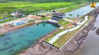 Jaringan irigasi ini merupakan infrastruktur air pendukung Kawasan Food Estate Dadahup dalam rangka mewujudkan swasembada pangan.  