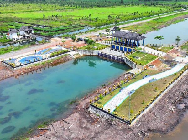 Begini Potret Jaringan Irigasi Pendukung Kawasan Food Estate