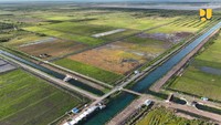 Food estate ini adalah kolaborasi antara Kementerian PU dan Kementerian Pertanian sehingga dalam pengerjaannya harus dilakukan secara sinergis.  