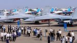 Deretan Jet Tempur Canggih Unjuk Kemampuan di China Airshow