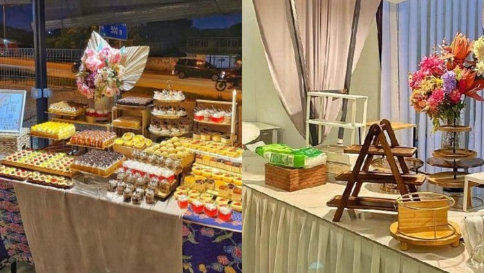 Duh! Sajian Dessert di Pesta Nikah Ini Diserbu Tamu Barbar