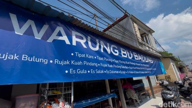 Salak ice at Warung Bu Badung, Jalan Raya Guwang, Sukawati, Gianyar, Bali, Friday (8/11/2024). (Firga Raditya Pamungkas)