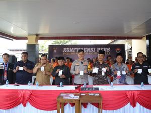 Polisi Bekuk 28 Bandar Narkoba di Indragiri Hulu, Sita Sabu-Ekstasi