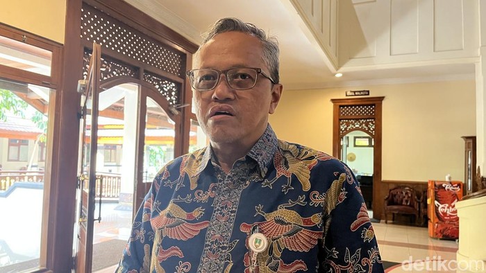 Sekretaris Daerah Solo, Budi Murtono saat ditemui di Balai Kota Solo, Selasa (12/11/2024)