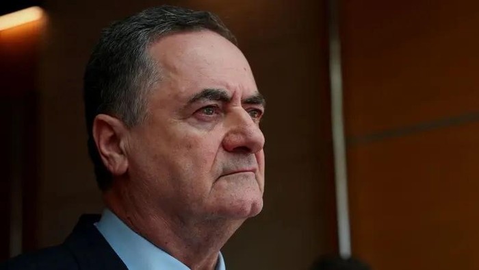 Israeli Foreign Minister Israel Katz waits for his British and French counterparts ahead of a meeting, amid the conflict between Israel and Hamas, in Jerusalem August 16, 2024. (File photo: Reuters)