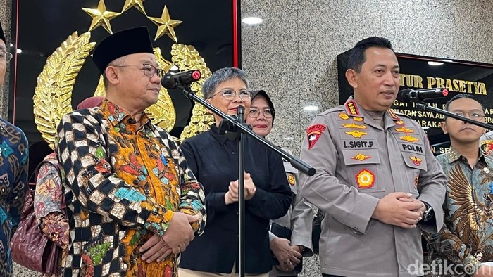 Kapolri Jenderal Listyo Sigit Prabowo (Rumondang Naibaho/detikcom)