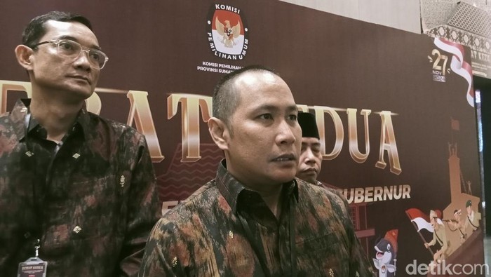 Ketua KPU Sumsel Andika Pranata Jaya.