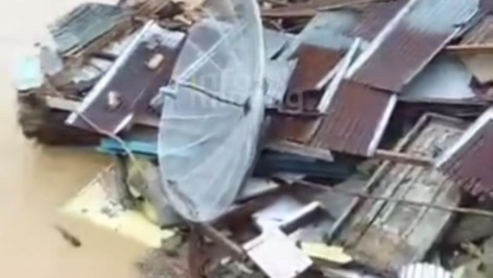 Kondisi banjir di Sijunjung