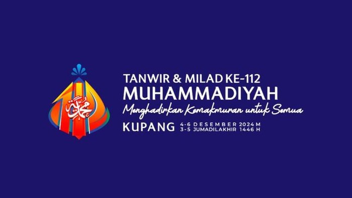 Logo Milad ke-112 Muhammadiyah