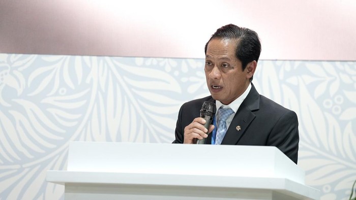 Menteri Lingkungan Hidup Hanif Faisol di COP 29