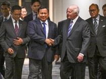Momen Prabowo Bertemu Usindo di AS