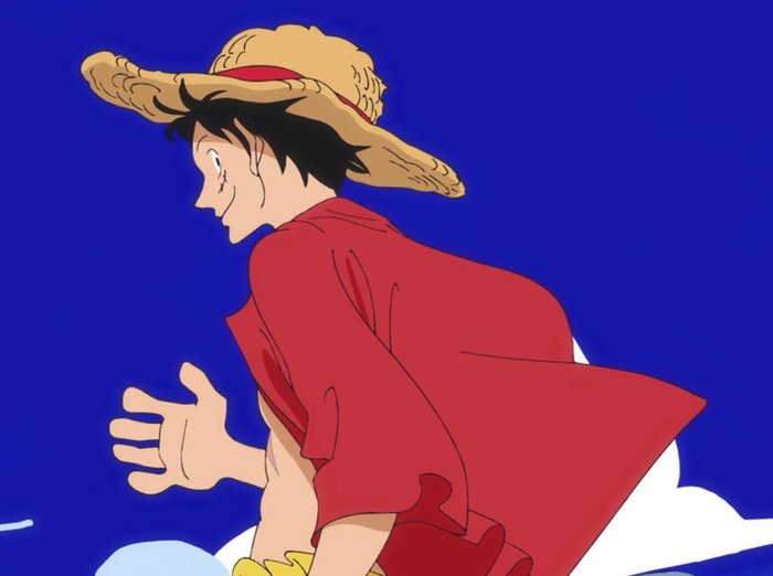 Monkey D Luffy dalam manga One Piece Monkey D Luffy dalam manga One Piece