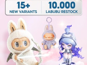 Labubu Terbaru Hadir di POP MART Official Store Shopee, Buruan Serbu!