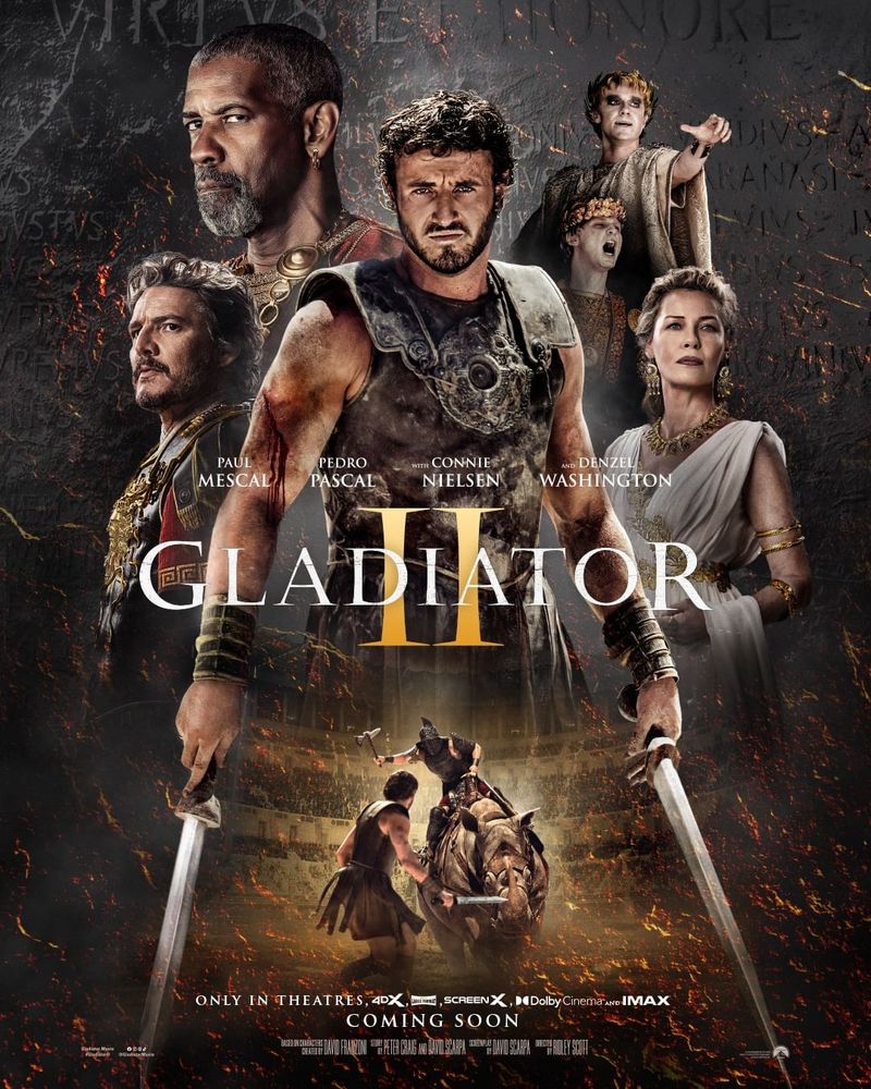 Poster Film Gladiator 2