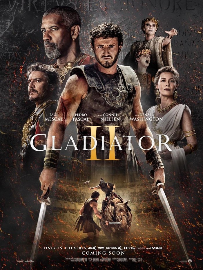 Poster Film Gladiator 2