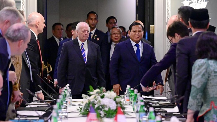 Prabowo bertemu Pengusaha di AS
