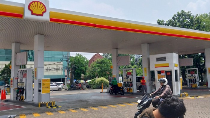SPBU Shell di Jalan Kawi, Klojen, Kota Malang