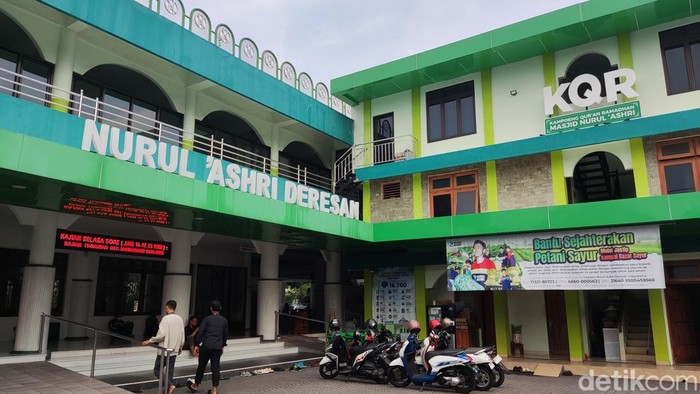 Suasana Masjid Nurul Ashri Deresan, Sleman. Foto diambil Selasa (12/11/2024).