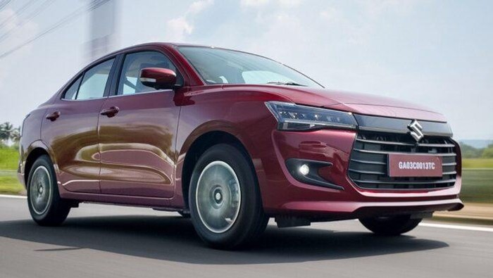 Suzuki Dzire baru.
