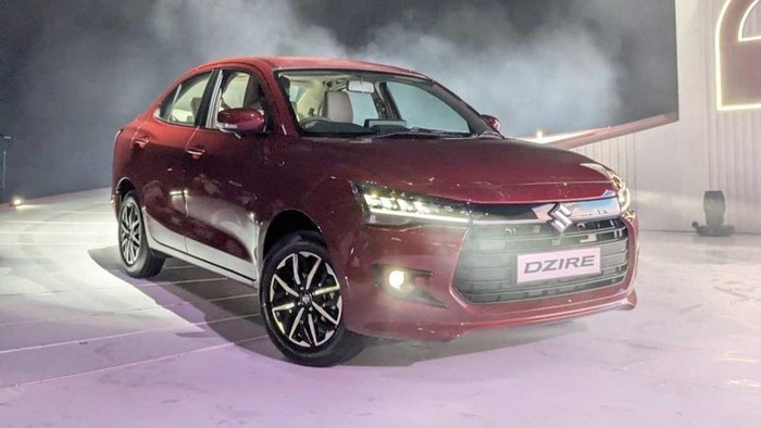 Suzuki Dzire baru.