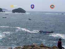 1 Pemancing Hilang Terseret Ombak di Pantai Jogan Gunungkidul