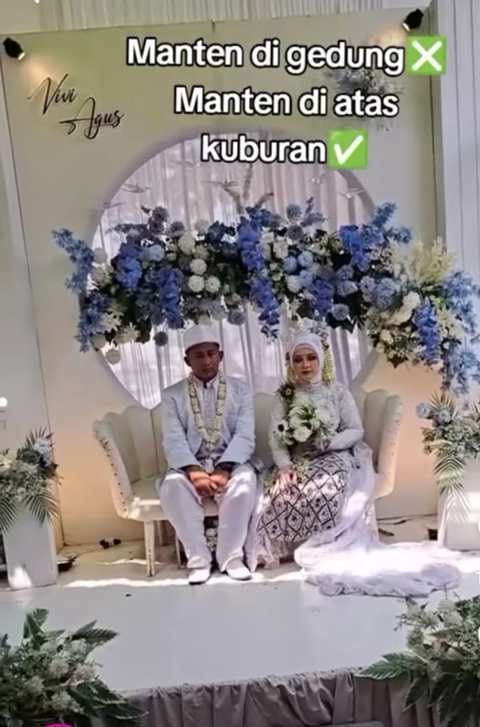 Video Pernikahan di Kuburan Viral, Ada Sound System-Panggung Hiburan
