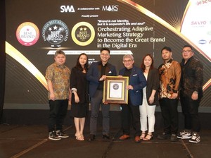 Anggur Orang Tua Raih Indonesia Best Brand Award 6 Tahun Berturut-turut