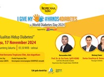 Hari Diabetes Sedunia, Tropicana Slim Gelar #Hands4Diabetes di 41 Kota