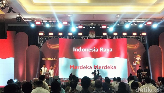 Debat Ketiga Pilgub Sumut 2024. (Hasbi/detikSumut)