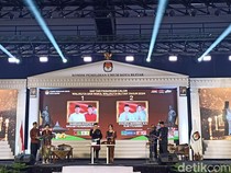 Saat Debat Terakhir Pilwali Kota Blitar Gunakan Bahasa Jawa