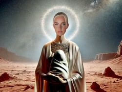 Model Ini Ingin Menjadi Wanita Pertama yang Melahirkan di Mars