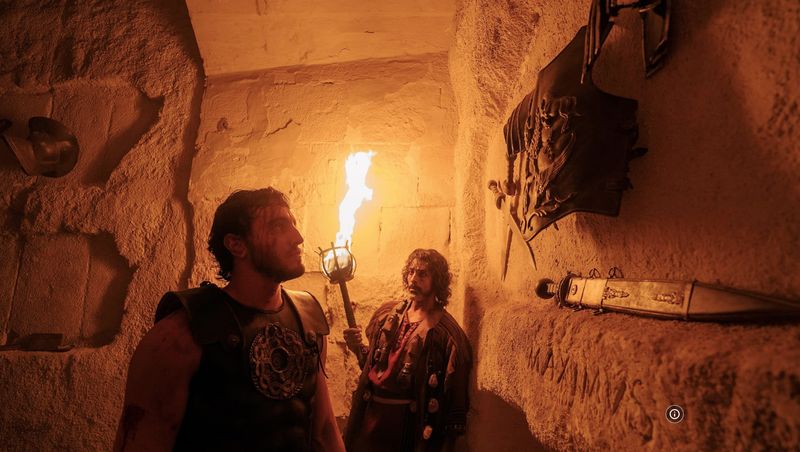 Cuplikan adegan dalam film Gladiator II.
